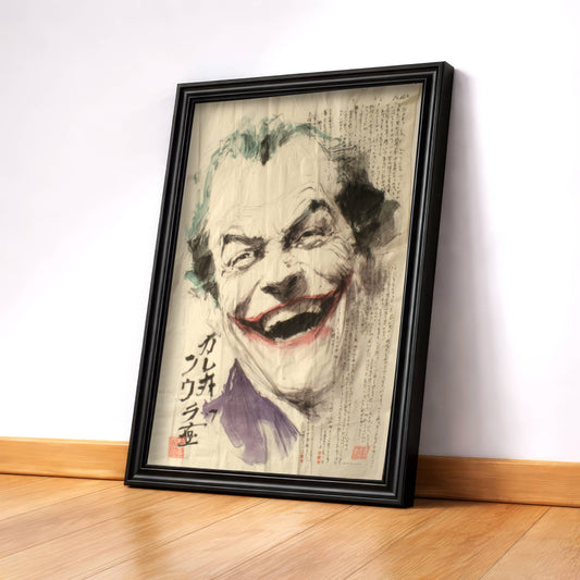 Nicholson's Joker Sumi-e