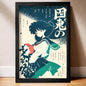 Kagome Bold Retro Poster