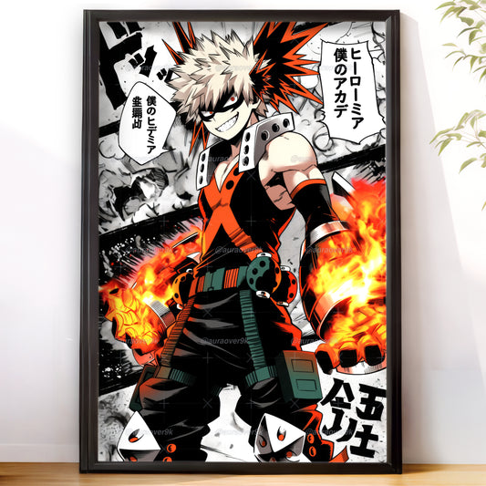 Bakugo Manga Panel