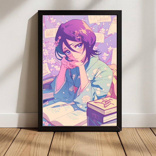 Kawaii Rukia Pastel School Day