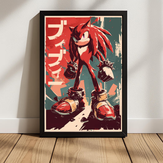 Knuckles Chad Energy