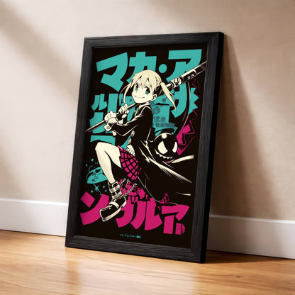 Maka Neon Poster