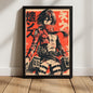 Mikasa Vintage Grunge Orange