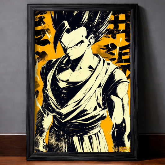 Mystic Gohan Chad Aura