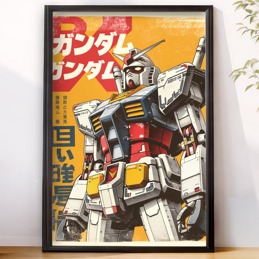 Retro Yellow RX-78-2 Gundam