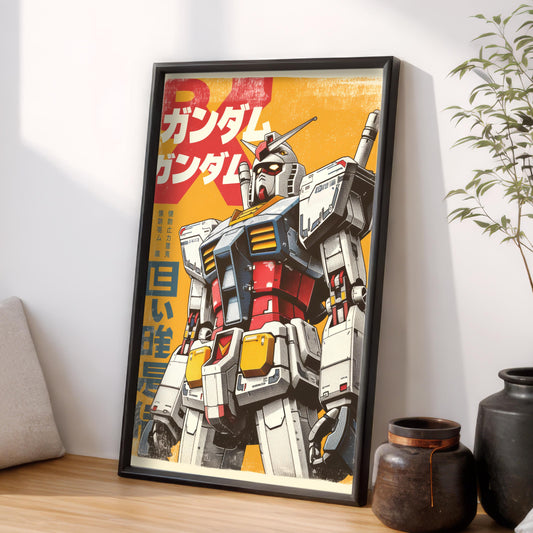 Retro Yellow RX-78-2 Gundam