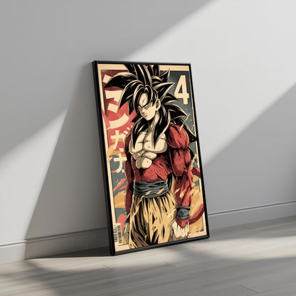 SSJ4 Vintage Bold Goku