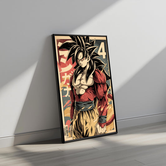 SSJ4 Vintage Bold Goku