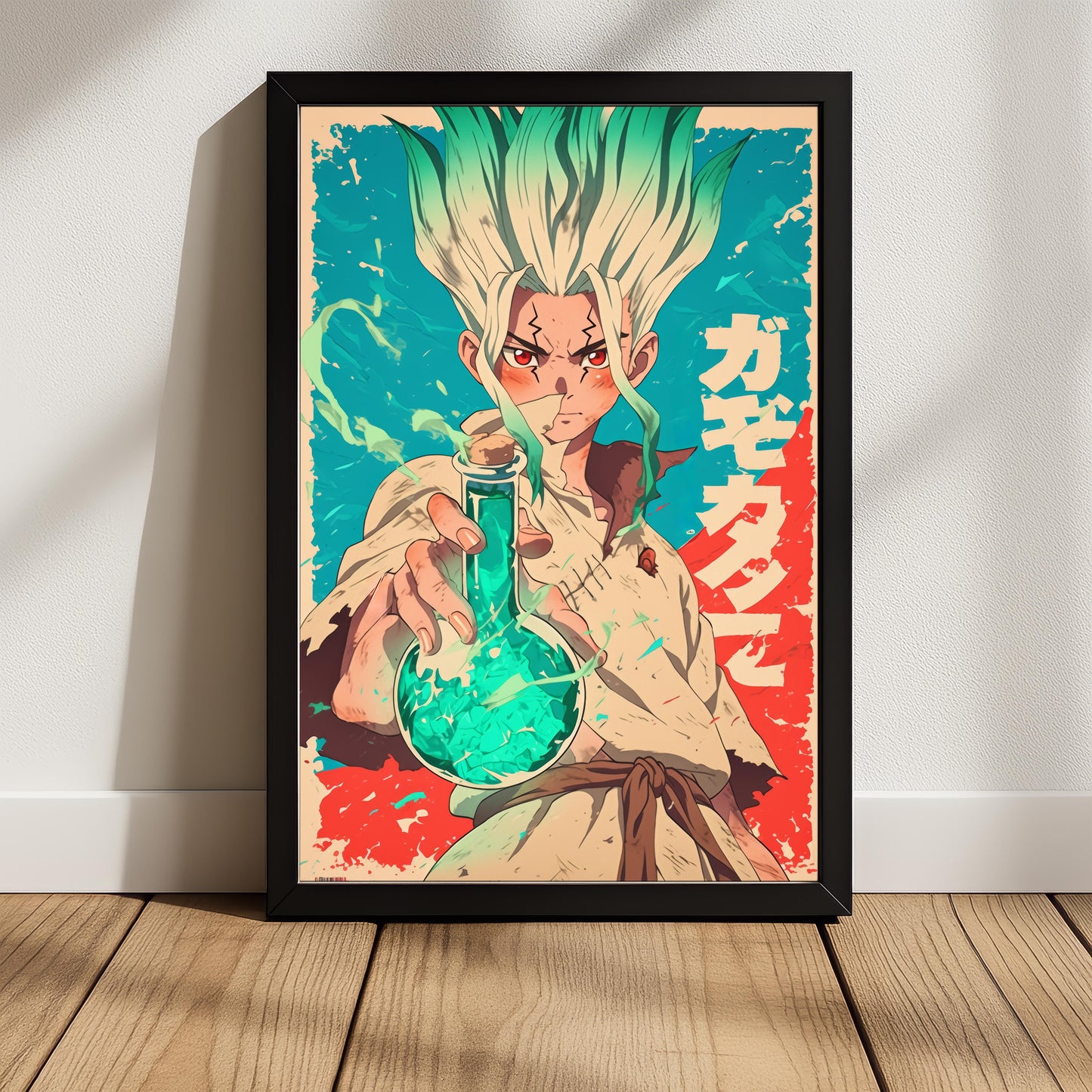 Senku Top Brain Poster