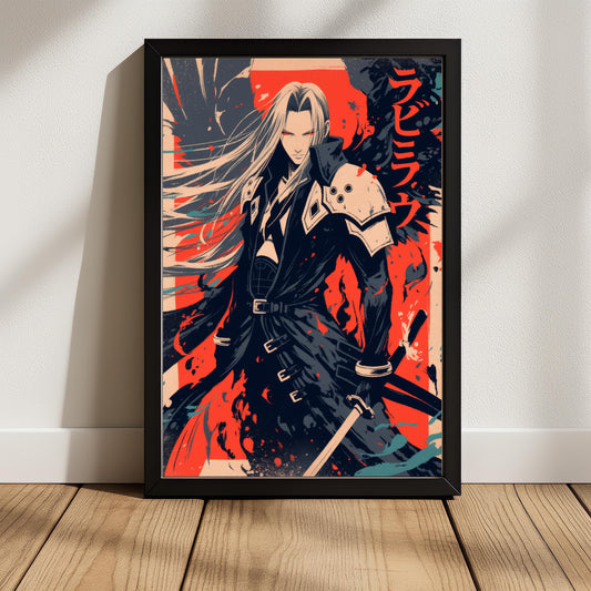 Sephiroth Vintage Duo Tone Black Red