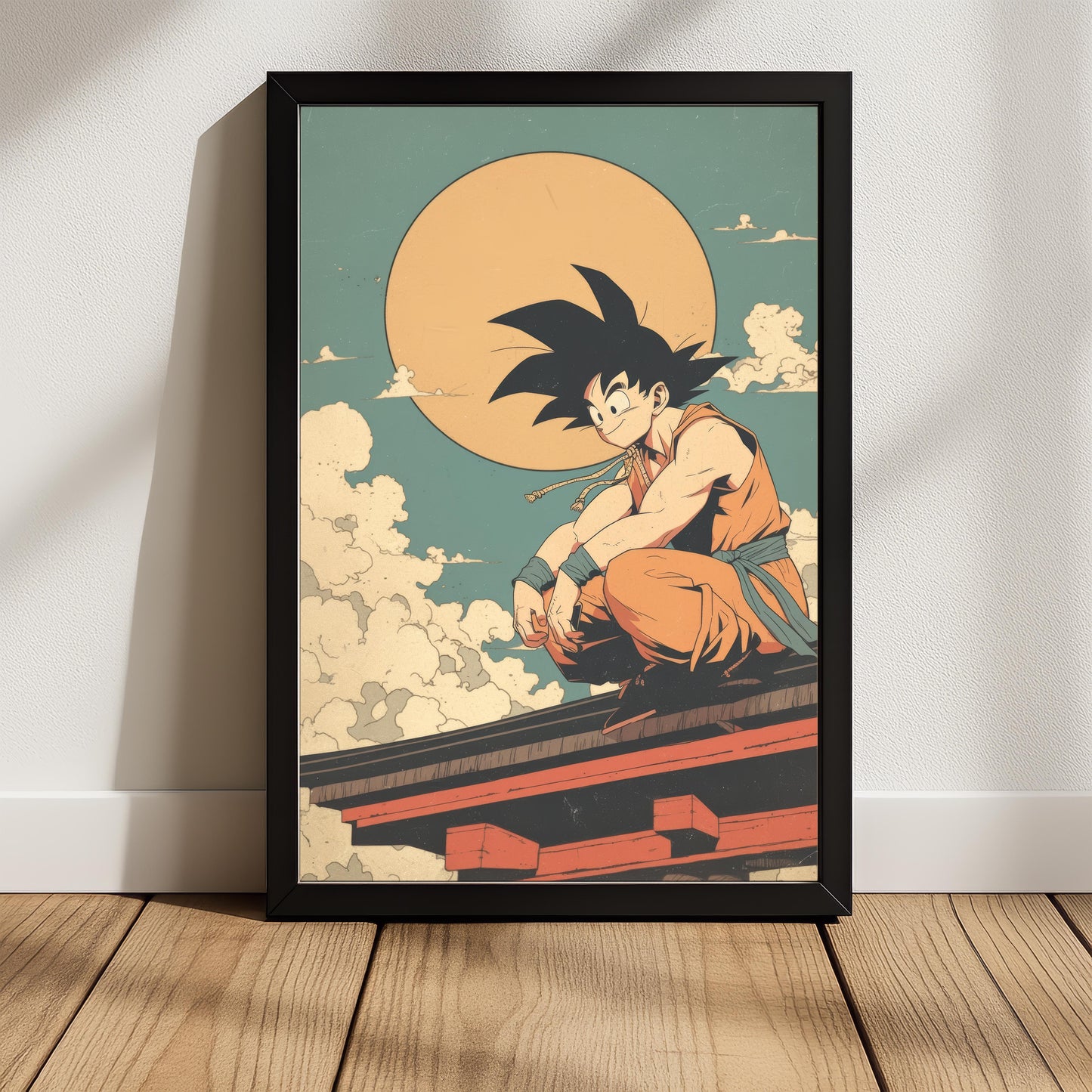 Son Goku Chill Rooftop