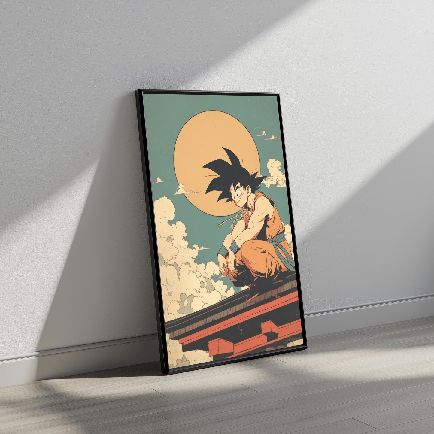 Son Goku Chill Rooftop