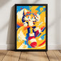 Tails Bright Bold 90's Pop