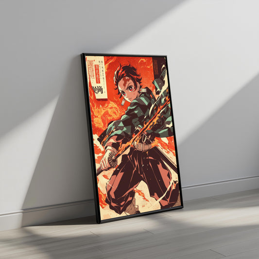 Tanjiro Fire Breathing