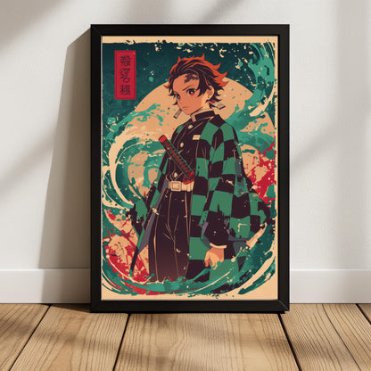 Tanjiro Water Breathing Calm Pose