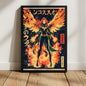 The Phoenix Japanese Kanji Poster