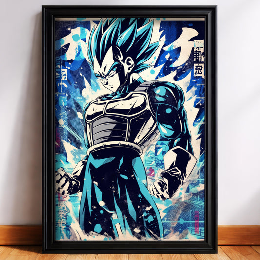 Vegeta God Blue
