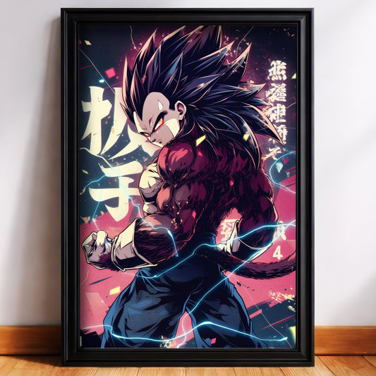 Vegeta Neon Super Saiyan 4