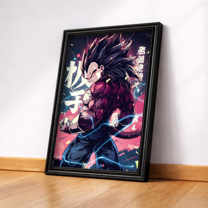 Vegeta Neon Super Saiyan 4