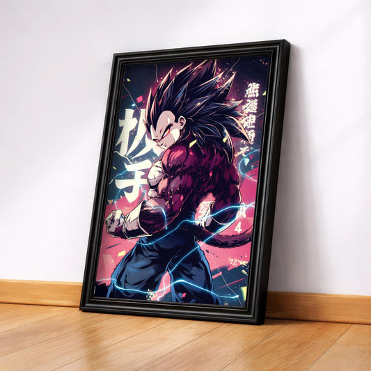 Vegeta Neon Super Saiyan 4