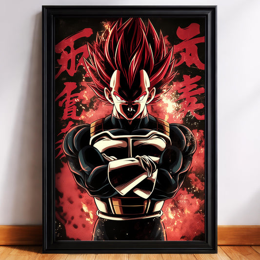 Vegeta Saiyan God Aura