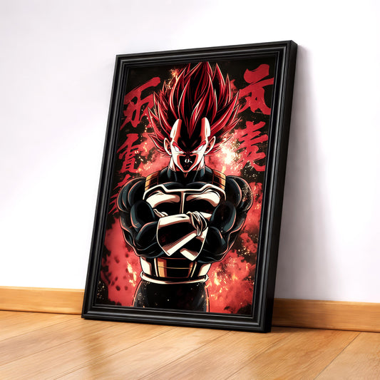 Vegeta Saiyan God Aura