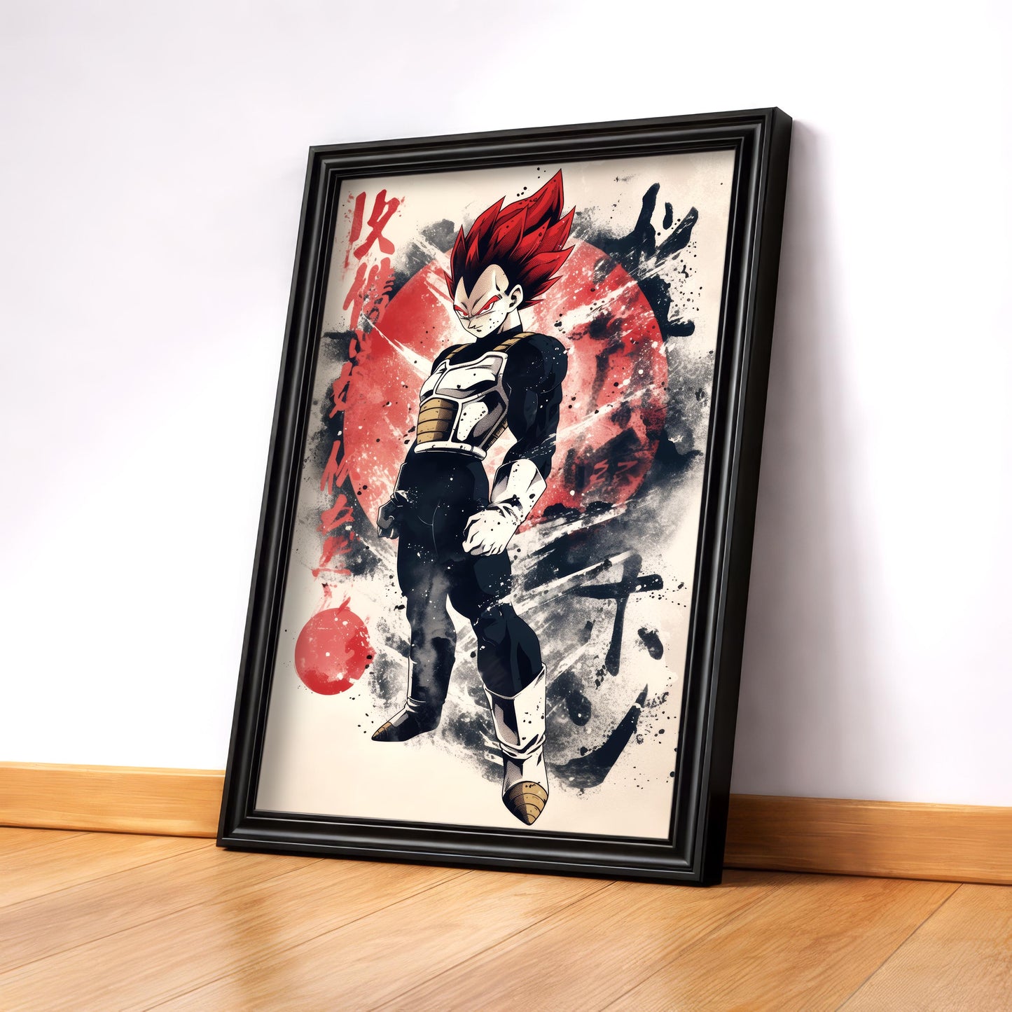 Vegeta Saiyan God Red