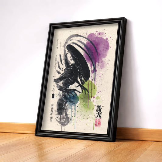 Xenomorph Color Sumi-e