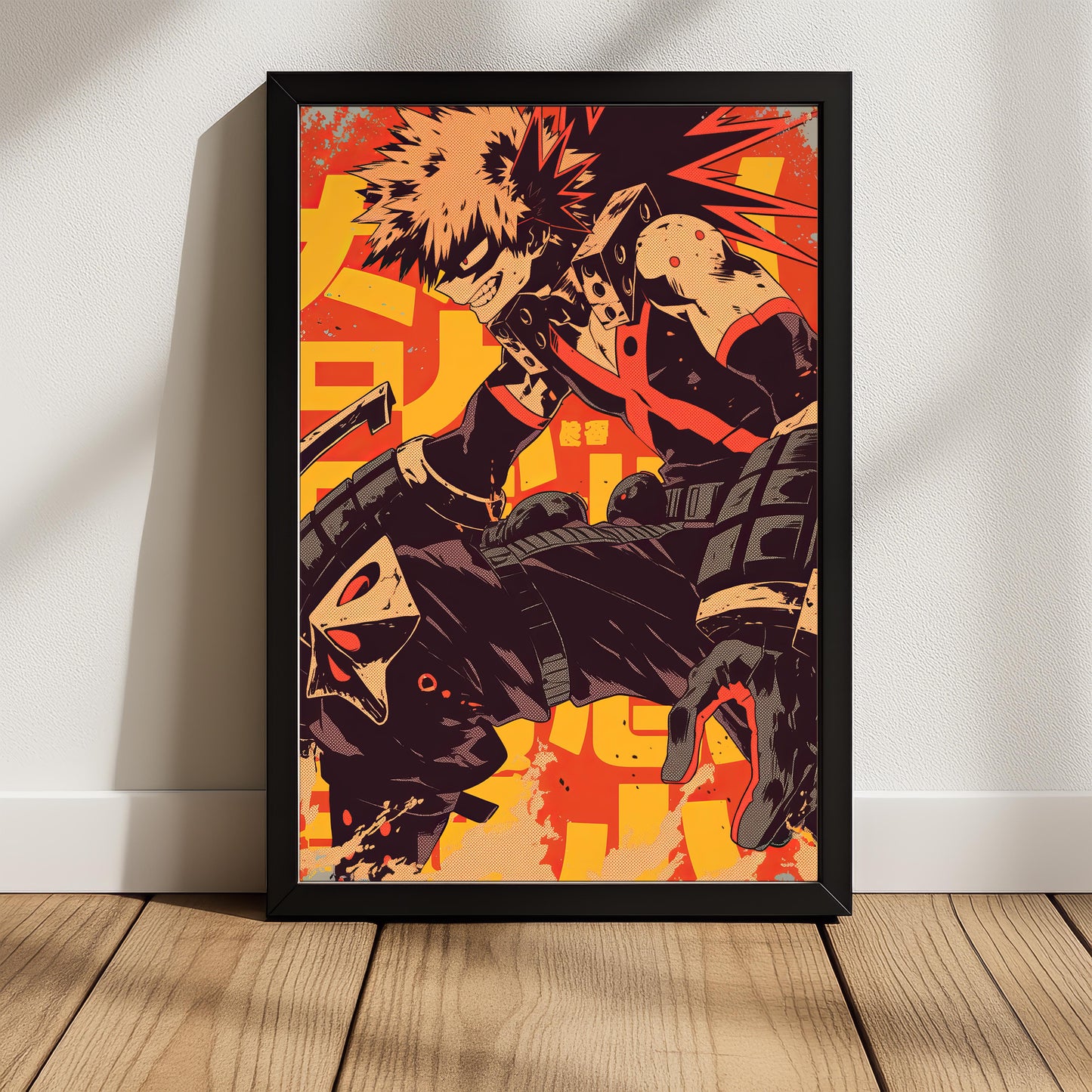 Bakugo Fire Red