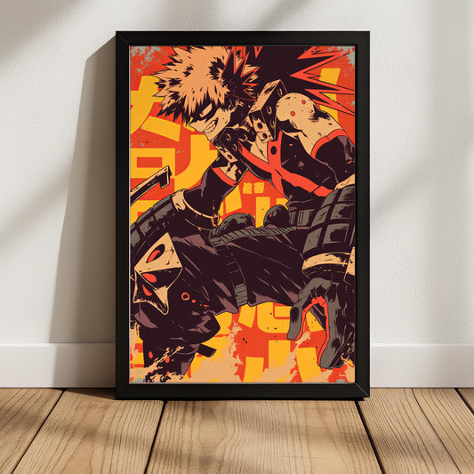 Bakugo Fire Red