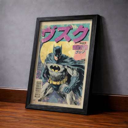 Retro Batman Comic Cover
