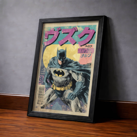 Retro Batman Comic Cover