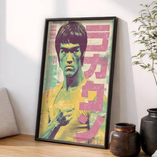 Bruce Retro Poster