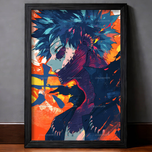 Dabi Burned Villain