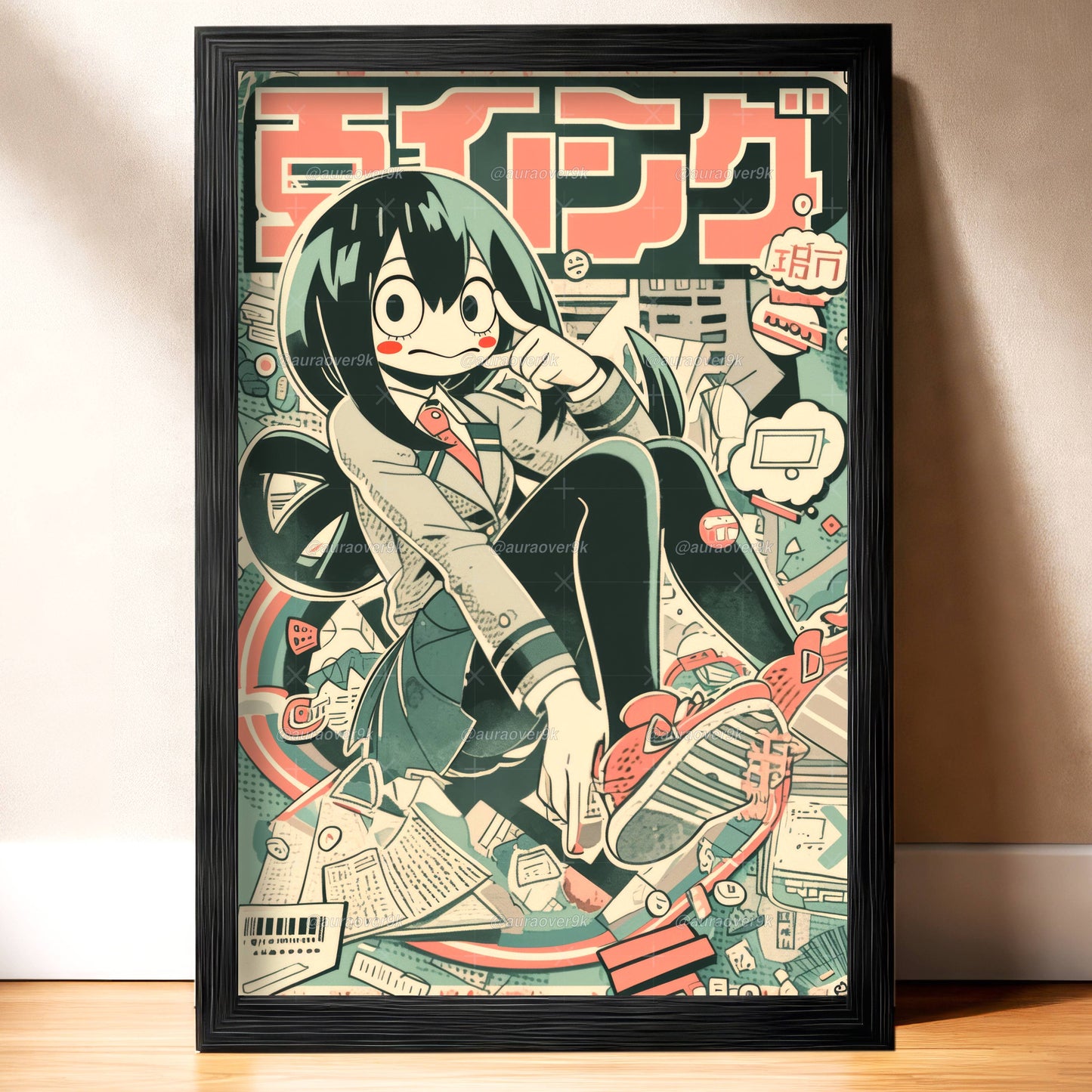 Tsuyu Pastel School Day
