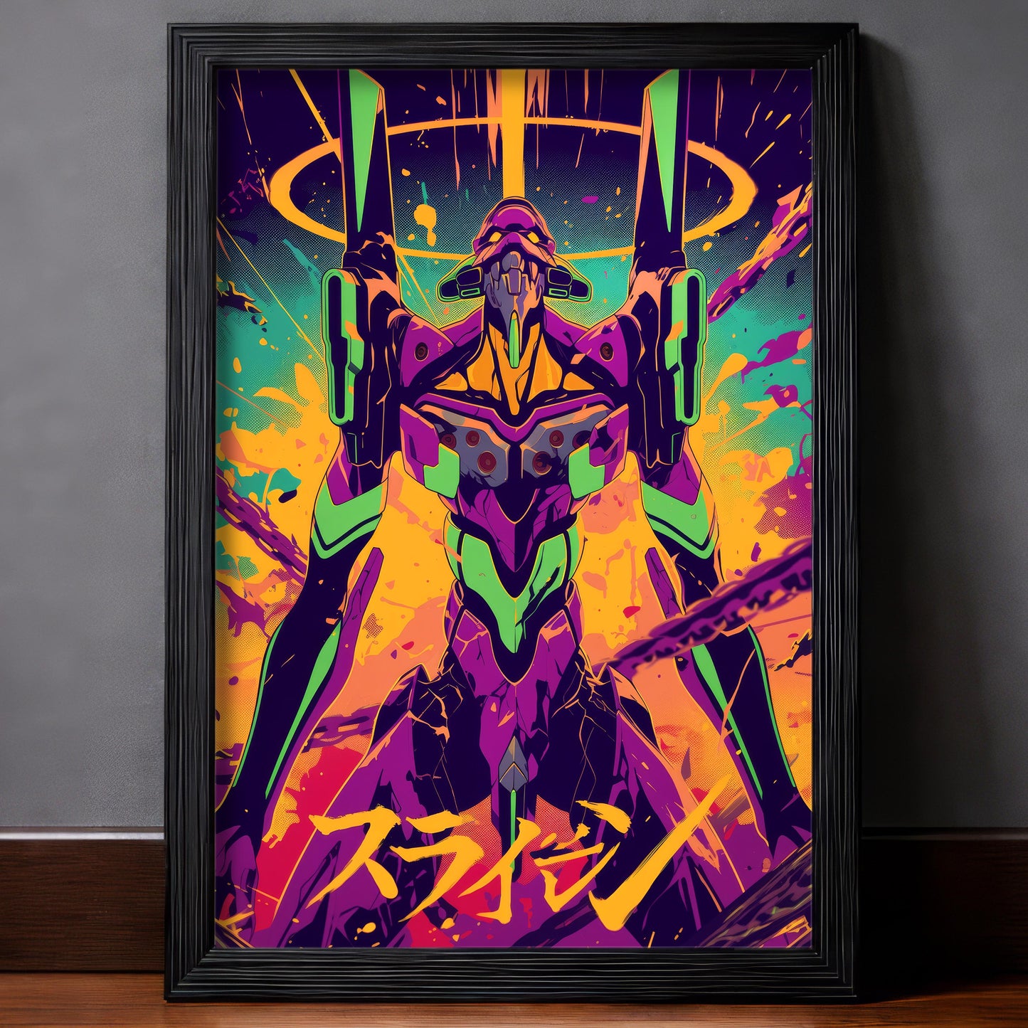 Eva Unit 01 Neon Pop