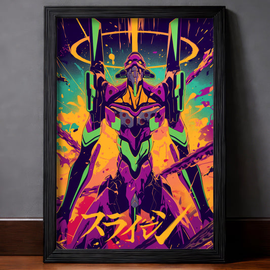 Eva Unit 01 Neon Pop