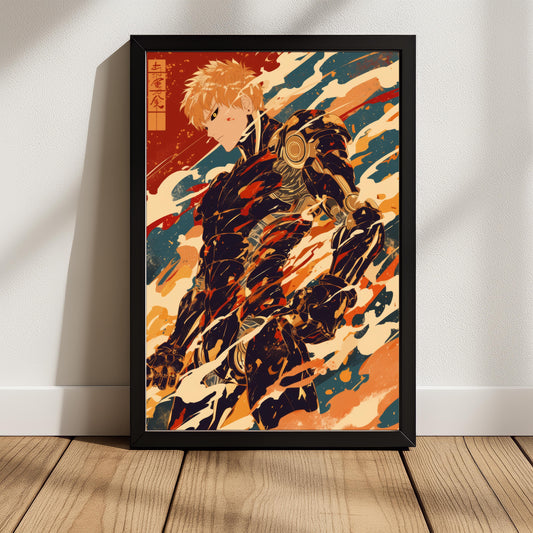 Genos Japanese Poster