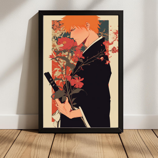 Ichigo Simple Art  Floral Stance