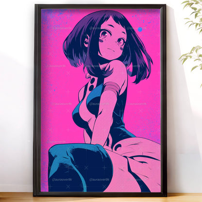 Ochaco Duotone Neon Pink