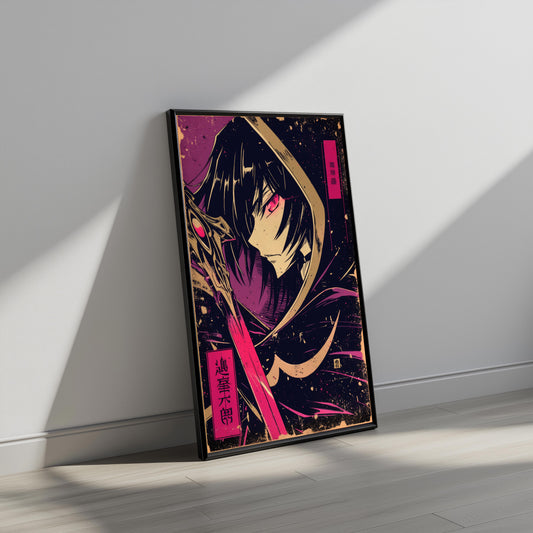 Lelouch Purple Hue Poster
