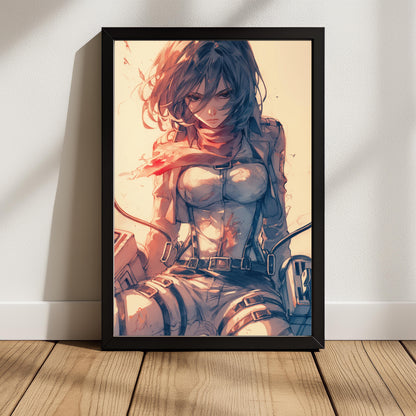 Mikasa Titan Slayer Baddie