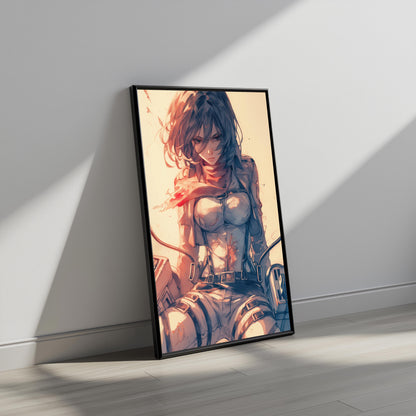 Mikasa Titan Slayer Baddie