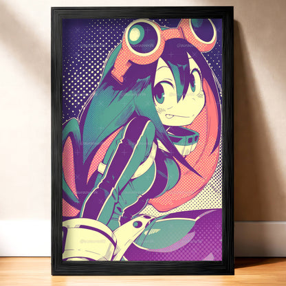 Neon Halftone Tsuyu