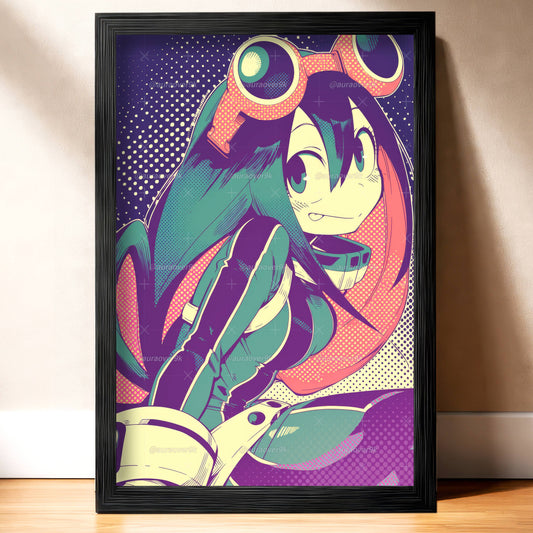 Neon Halftone Tsuyu
